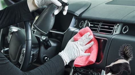 The lingering foul odor is produced by bacteria left on surfaces after the body is removed. . Skunk smell in car vents